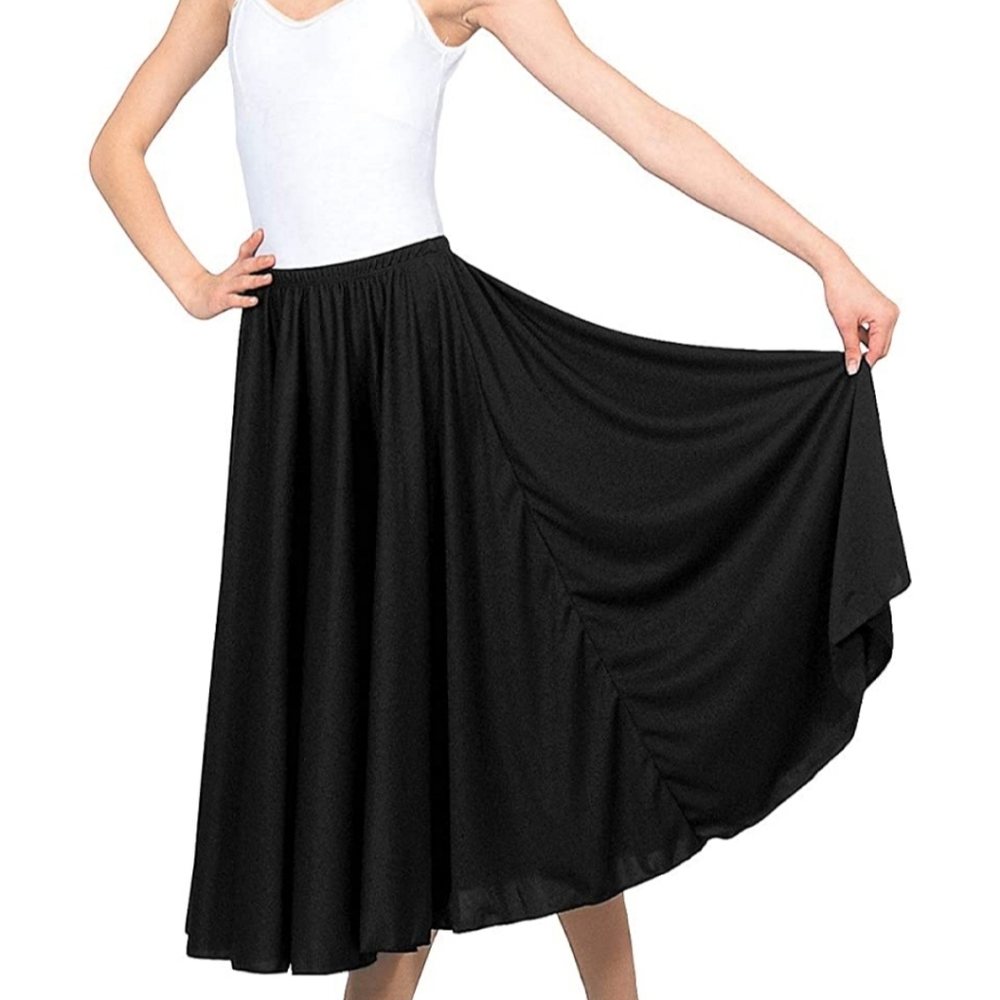 Natalie Dancewear Black Skirt Length 30